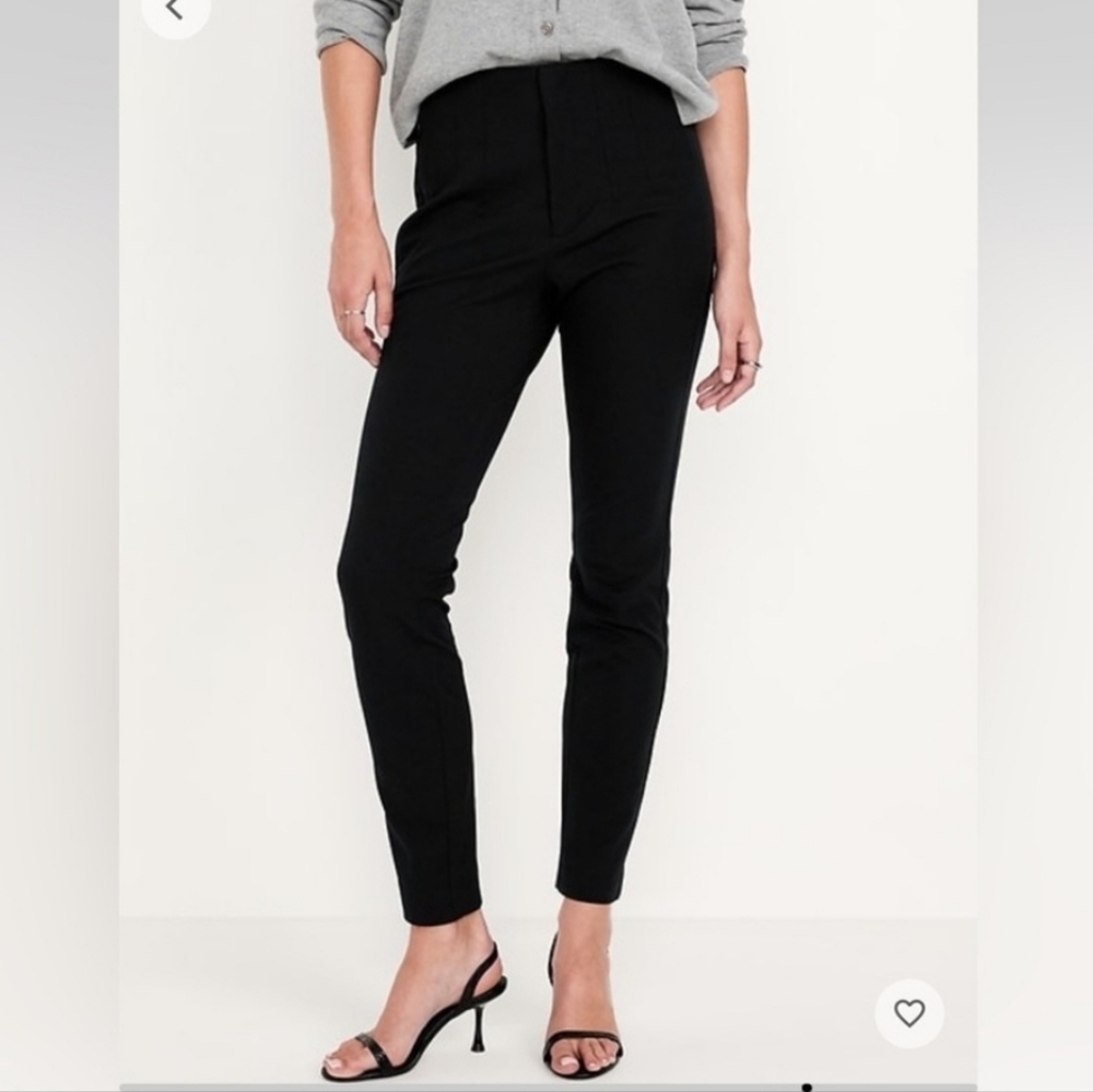 Women's Black Skinny Pants - Old Navy - 10 Slim